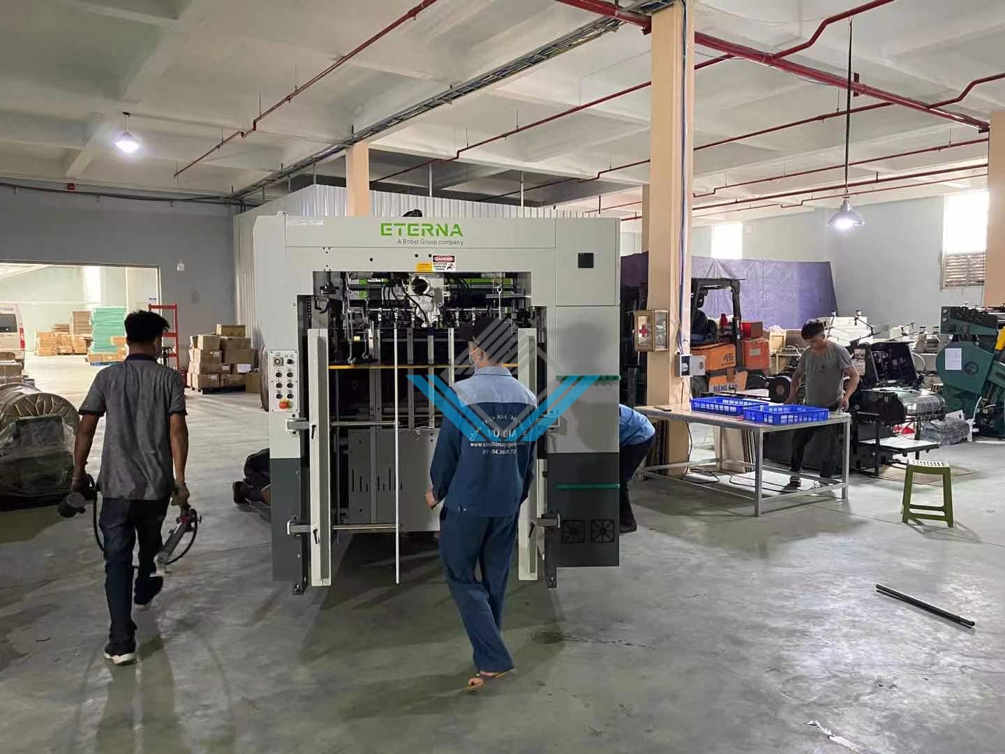 Máy bế hộp tự động ETERNA