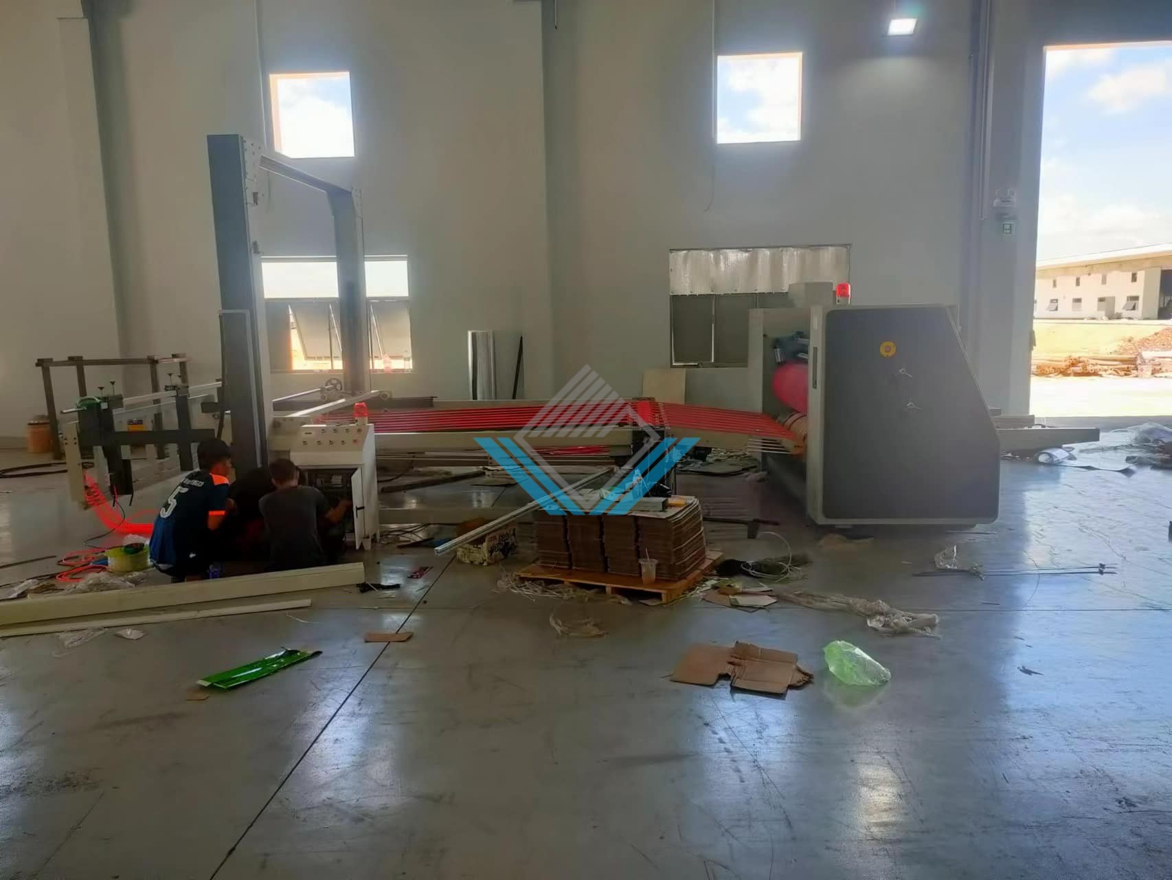 Máy thu phôi xếp chồng tự động