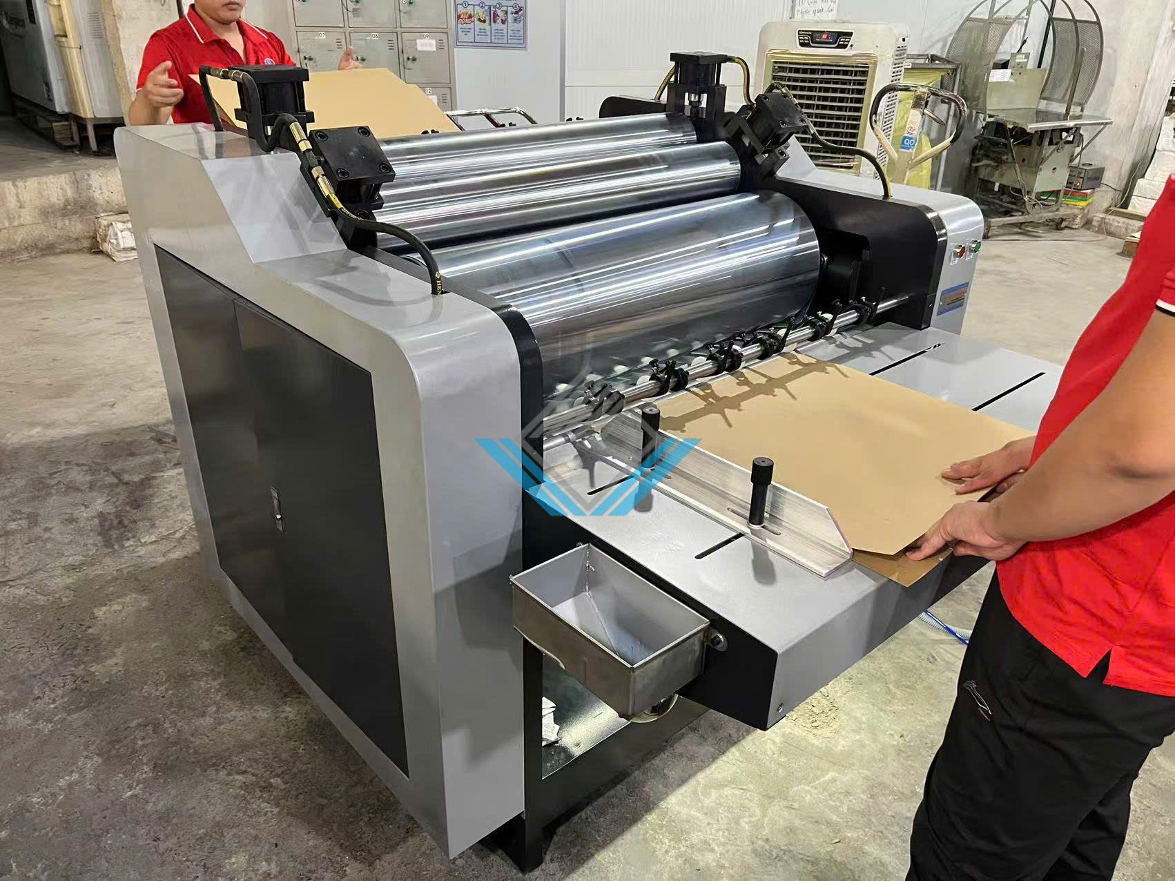 Máy bồi giấy duplex khổ 1000mm