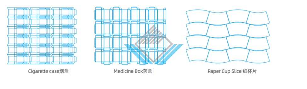 sơ đồ khuôn dao Máy gỡ rìa phôi bế tự động hoàn toàn