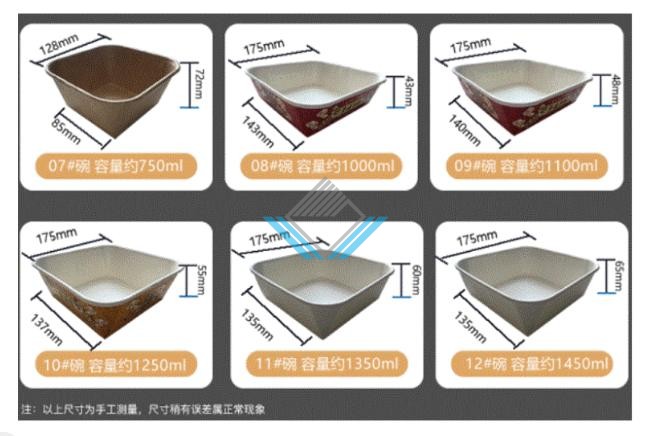 mẫu hộp giấy đựng thực phẩm