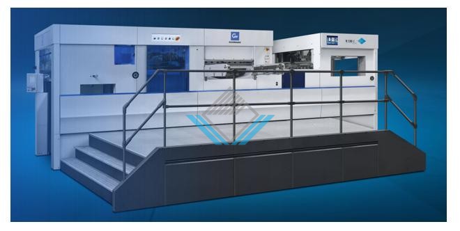 Máy bế tự động khổ 1300 có chọc phôi
