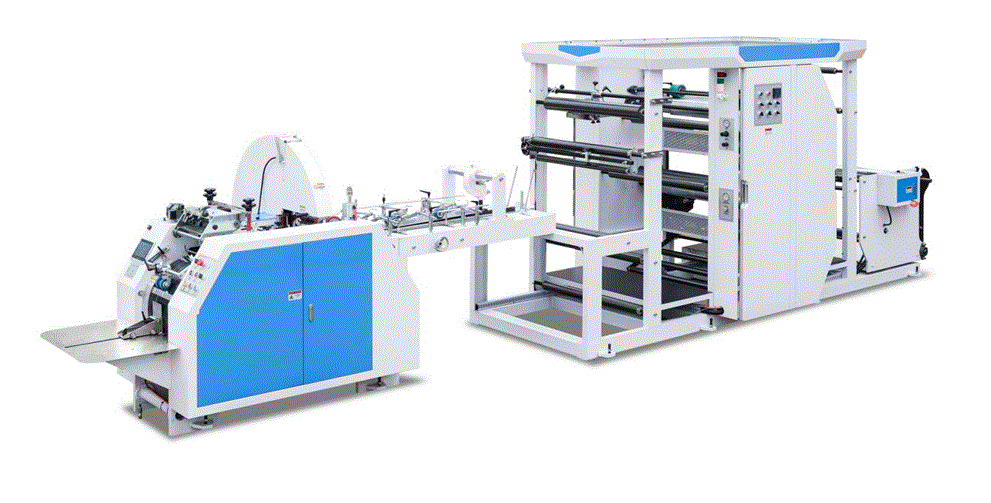 Máy dán túi bánh mỳ có xếp hông