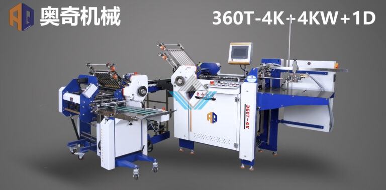 Máy gấp sách hướng dẫn 360T-4K+4KW+1D