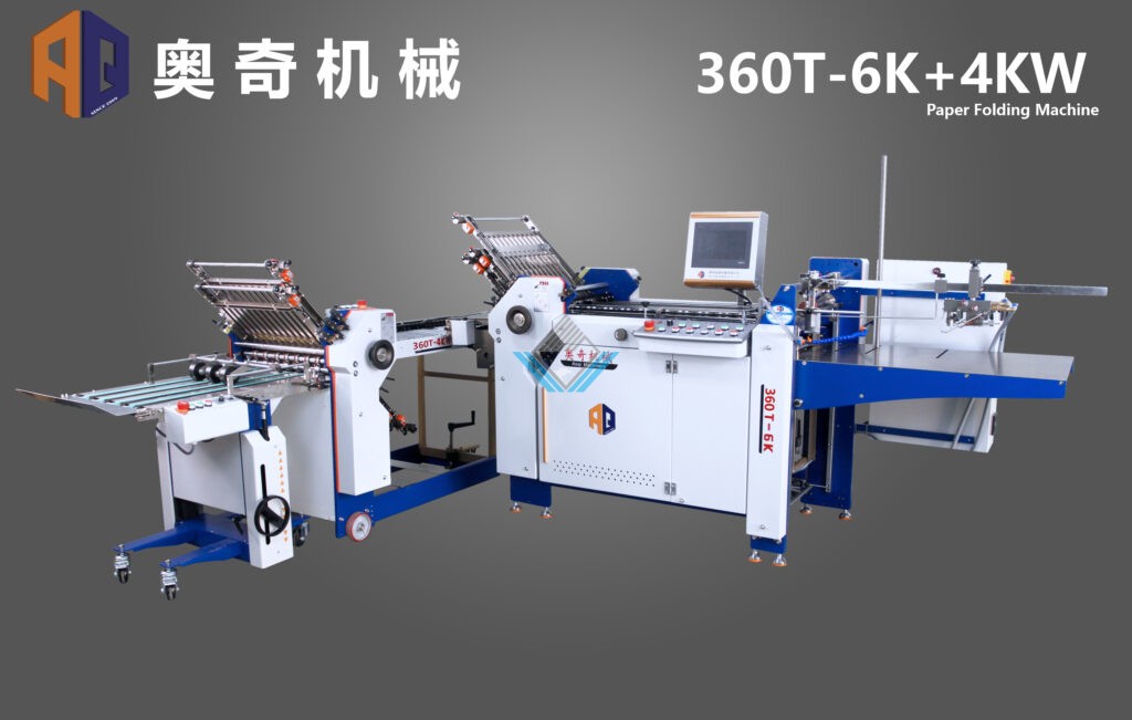 Máy gấp sách hướng dẫn 360T-6K+4KW