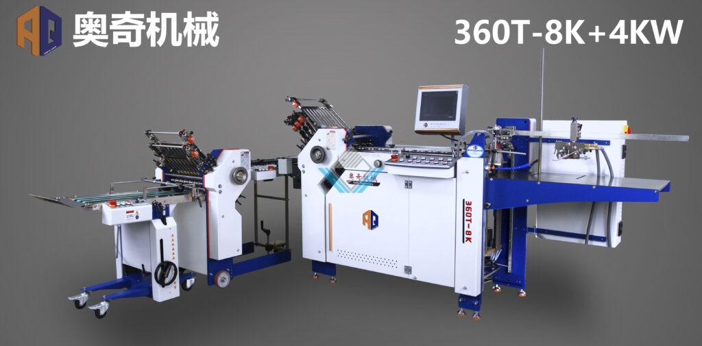 Máy gấp sách hướng dẫn 360T-8K+4KW